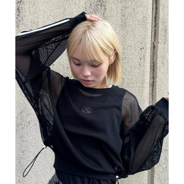 Lovetoxic / ラブトキシック 【LTXC】インナーつきメッシュTシャツ