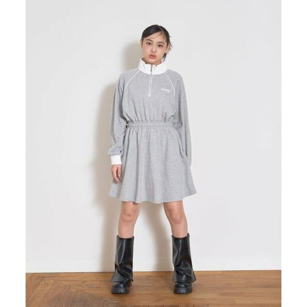 Lovetoxic / ラブトキシック 長袖トラックワンピース