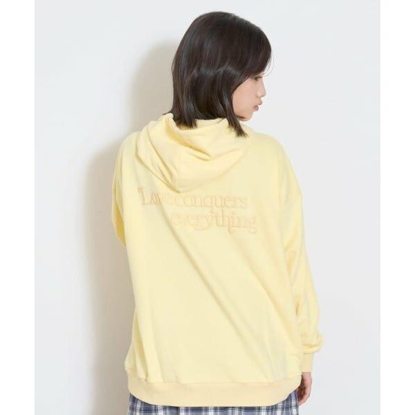 Lovetoxic / ラブトキシック 【秒かわトップス】【LTXC】ロゴ発泡パーカ