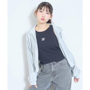 Lovetoxic / ラブトキシック 【LTXC/UV/防花粉】シアーラインブルゾン