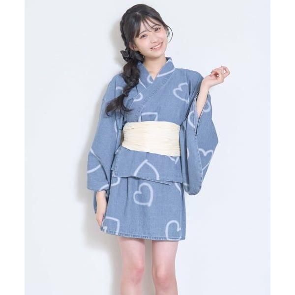 Lovetoxic / ラブトキシック デニムミニ2way浴衣