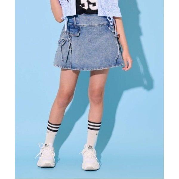 by LOVEiT / バイ ラビット 【ニコ☆プチ掲載】ポケットリボンスカート