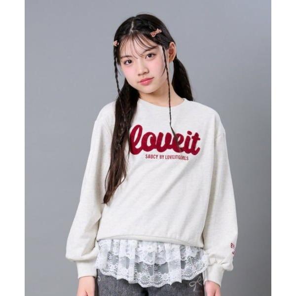 by LOVEiT / バイ ラビット サガラ刺しゅうプルオーバー