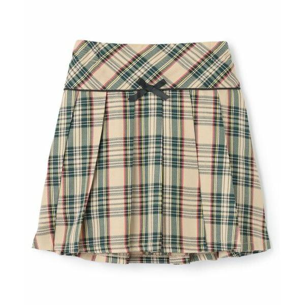 by LOVEiT / バイ ラビット ワンポイントリボンプリーツスカート