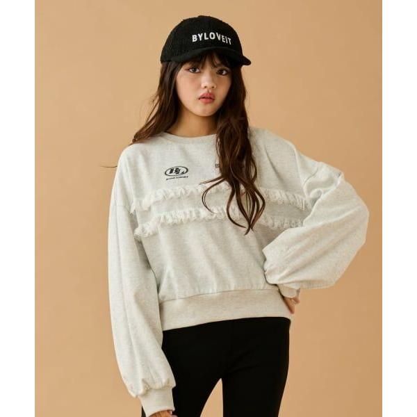 by LOVEiT / バイ ラビット レースつきプルオーバー