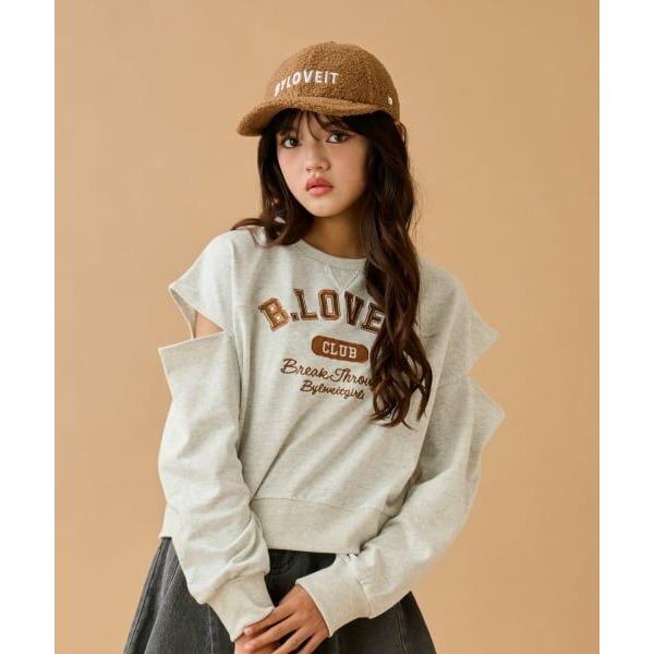 by LOVEiT / バイ ラビット 肩スリットプルオーバー