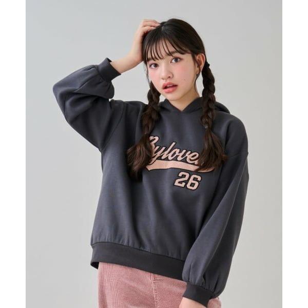 by LOVEiT / バイ ラビット アップリケフーディ