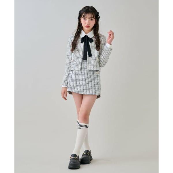 by LOVEiT / バイ ラビット 【卒服】ラメツイードセットアップ