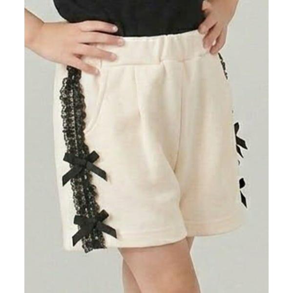 Pupil House / ピューピルハウス サイドレースショートパンツ