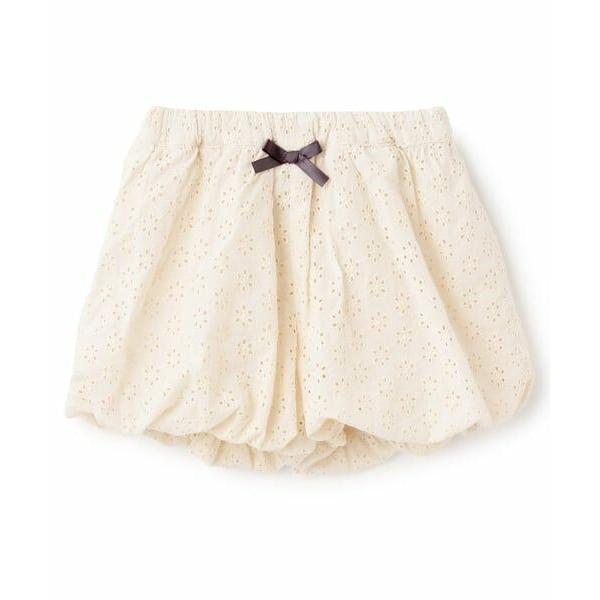 Pupil House / ピューピルハウス 刺しゅうレースバルーンパンツ