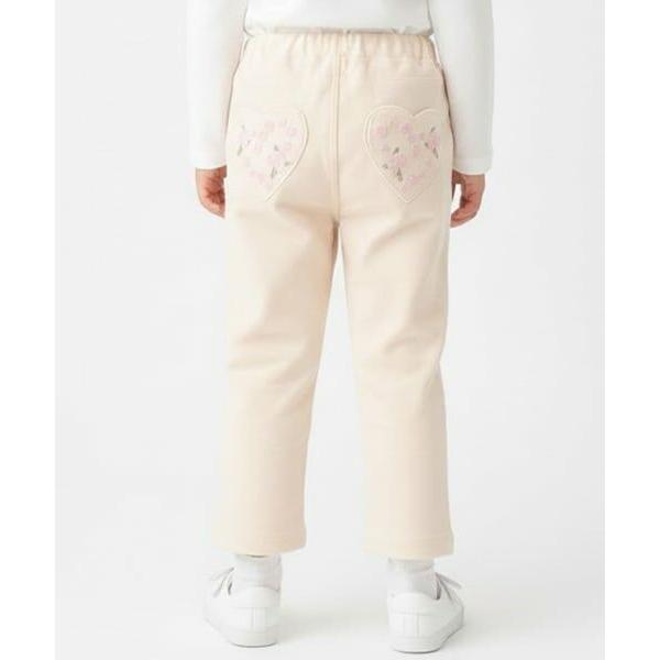 Pupil House / ピューピルハウス サクラ刺しゅうデニムパンツ