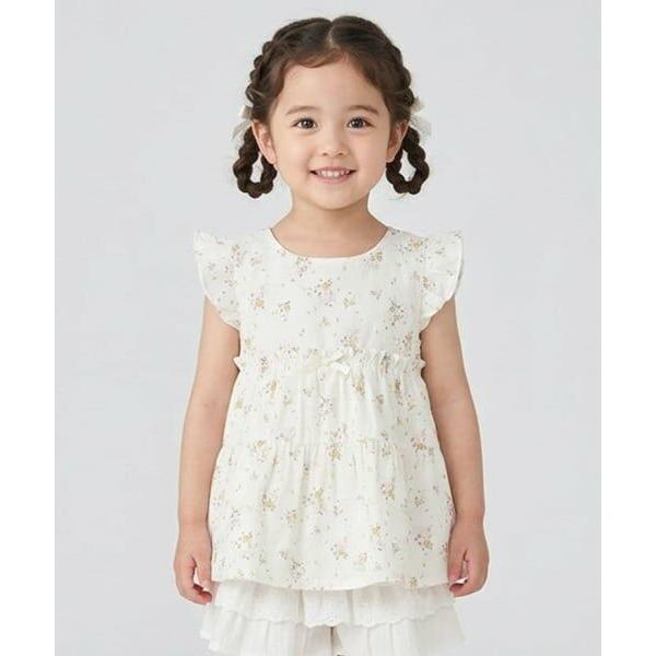 Pupil House / ピューピルハウス 花柄チュニック