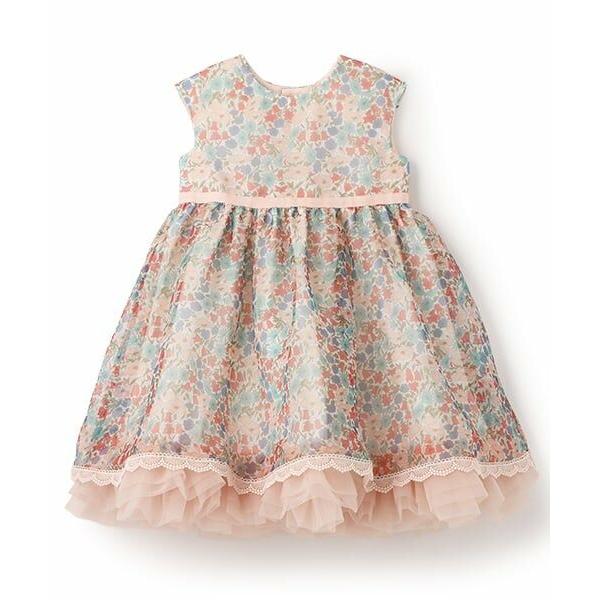 sense of wonder / センス オブ ワンダー リバティプリントオーガンジードレス【日本...