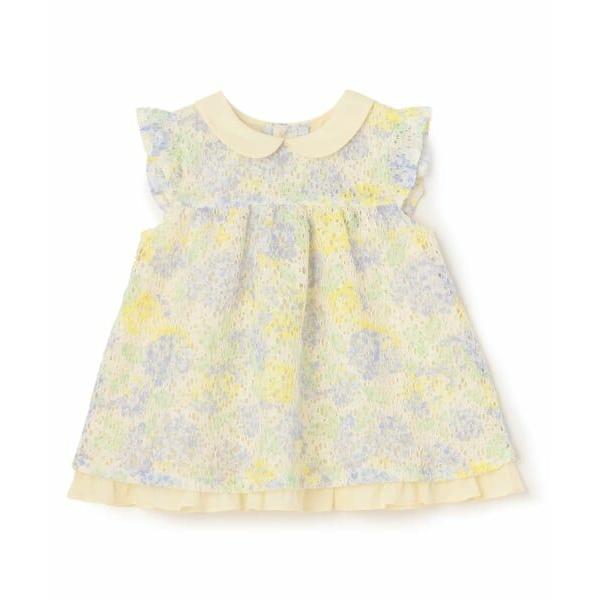 sense of wonder / センス オブ ワンダー アジサイレースチュニック【日本製】