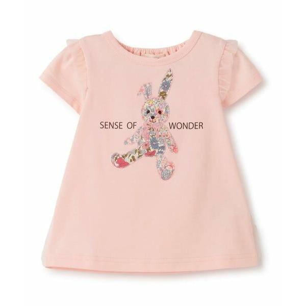 sense of wonder / センス オブ ワンダー リバティウサギアップリケ半袖Tシャツ