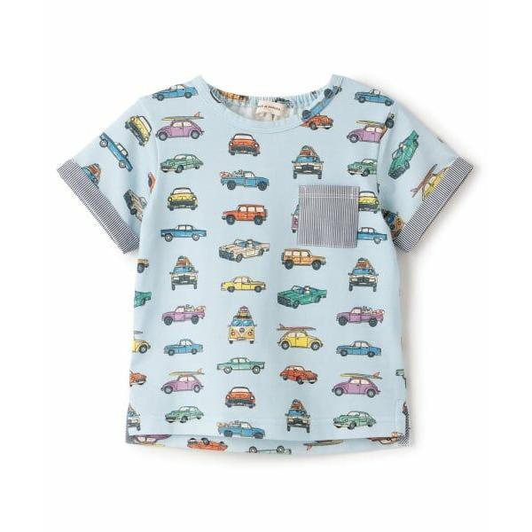 sense of wonder / センス オブ ワンダー クルマ総柄半袖Tシャツ