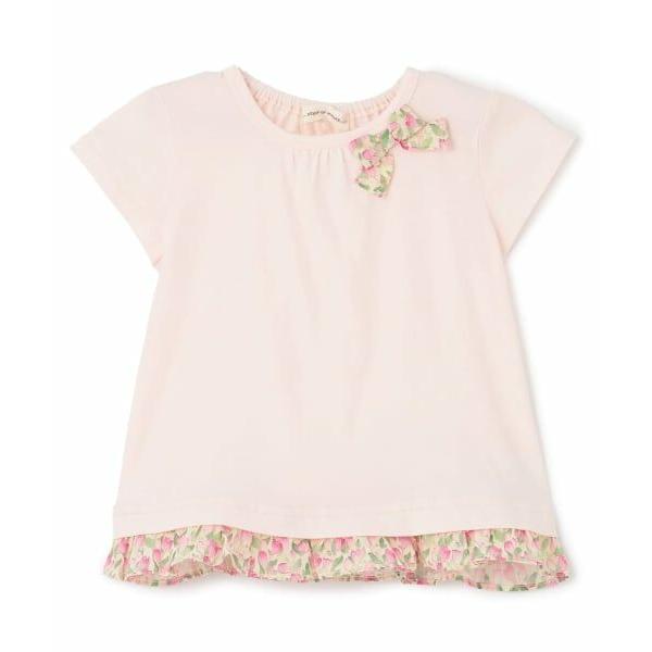 sense of wonder / センス オブ ワンダー 小花柄リボンTシャツ