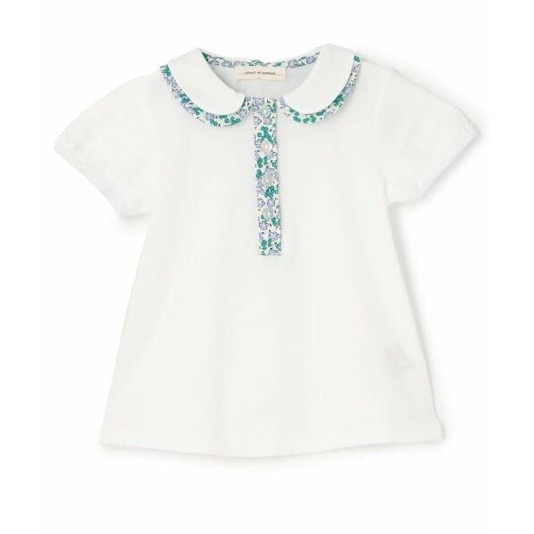 sense of wonder / センス オブ ワンダー 小花柄コンビブラウス