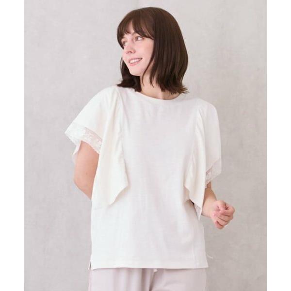 petit main LIEN / プティマイン リアン 【接触冷感/親子リンク】レースTシャツ