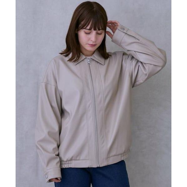 petit main LIEN / プティマイン リアン 【親子リンク】合皮ジャケット