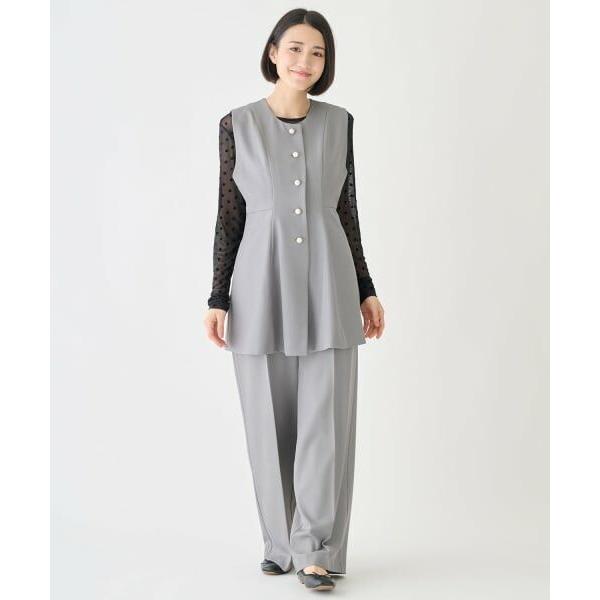 petit main LIEN / プティマイン リアン 【フォーマル】センタープレスワイドパンツ