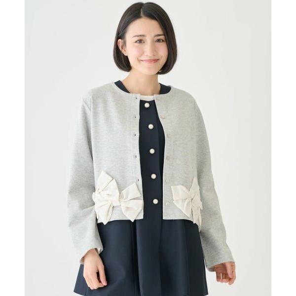 petit main LIEN / プティマイン リアン 【親子リンク】リボンカーディガン