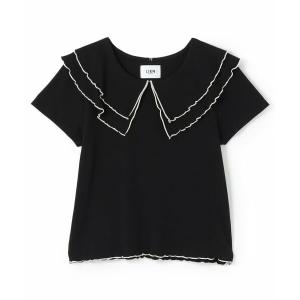 petit main LIEN / プティマイン リアン 【接触冷感/親子リンク】メロー衿Tシャツ