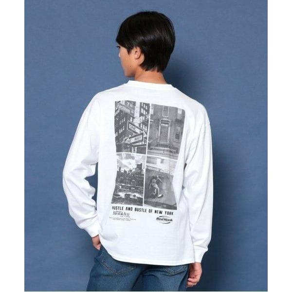 GLAZOS / グラソス 【大人向けサイズあり】NYCバックフォト長袖Tシャツ
