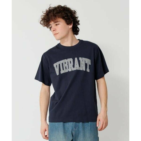 GLAZOS / グラソス 【大人向けサイズあり】【プチプラ】フロントアーチロゴ半袖Tシャツ