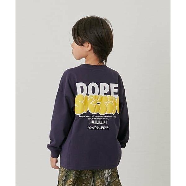 GLAZOS / グラソス 【SKIT0LY】バック発泡プリント長袖Tシャツ