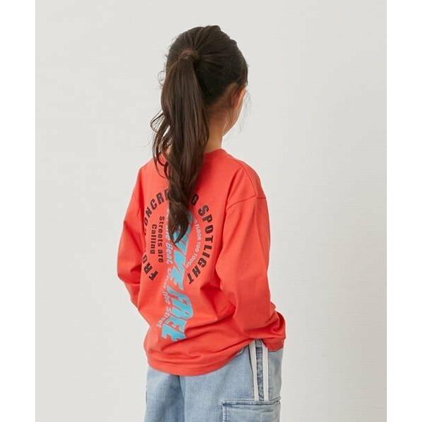 GLAZOS / グラソス 【SKIT0LY】【プチプラ】バックサークルロゴ長袖Tシャツ