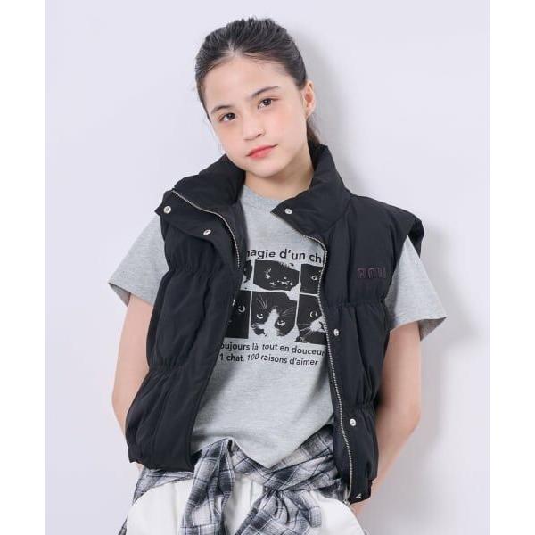POM PONETTE AMI / ポンポネット アミ 【AMI】【はっ水】中綿ショートベスト