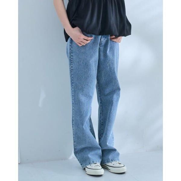 POM PONETTE AMI / ポンポネット アミ 【AMI】ストレッチデニムフレアパンツ