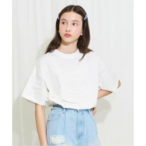 POM PONETTE AMI / ポンポネット アミ 【AMI】ロープ刺しゅうTシャツ