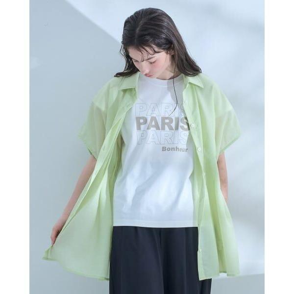 POM PONETTE AMI / ポンポネット アミ 【AMI】タックシャツ×【接触冷感】インナー...