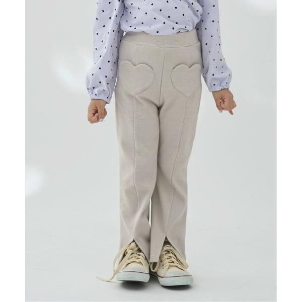 Lycee mine / リセマイン 【ともパン】ハートポケット裾スリットフレアパンツ