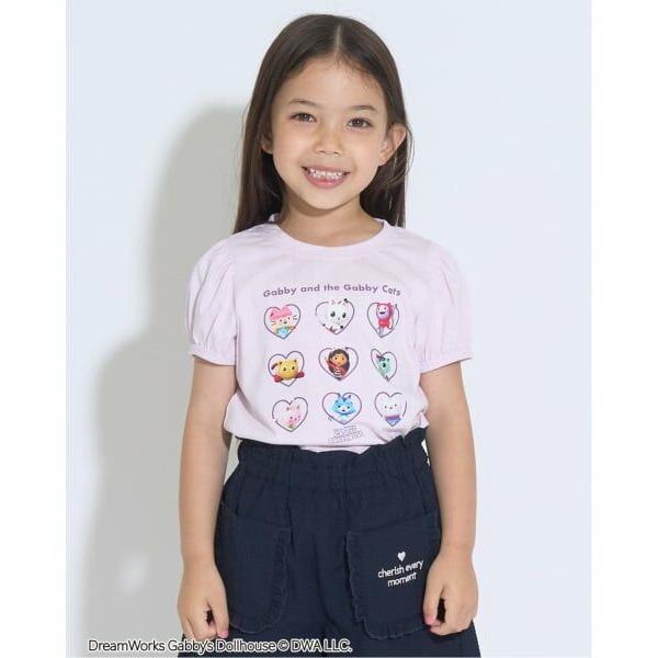 Lycee mine / リセマイン 【ギャビーズドールハウス】【ソフトコットン】パフスリーブプリン...