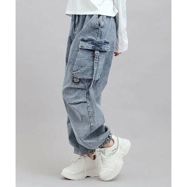 PINK-latte / ピンク ラテ デニムカーゴパンツ