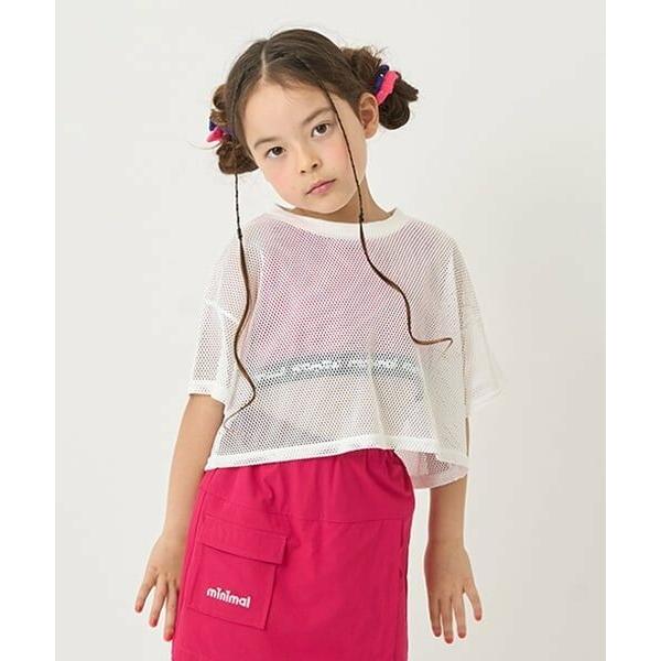 minimal / ミニマル メッシュ＋短丈タンクトップセット
