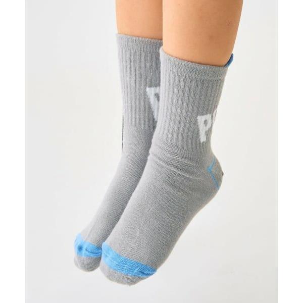 minimal / ミニマル ベロつきクルーソックス