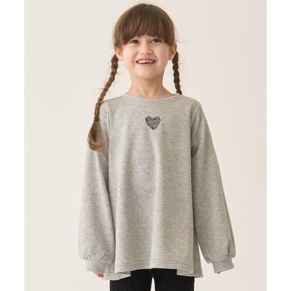 minimal / ミニマル 裏毛Aラインワンポイントプルオーバー