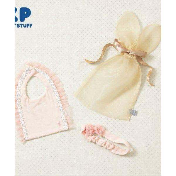 KP / ケーピー KP うさ耳ギフト袋付きヘアバンド＆スタイセット