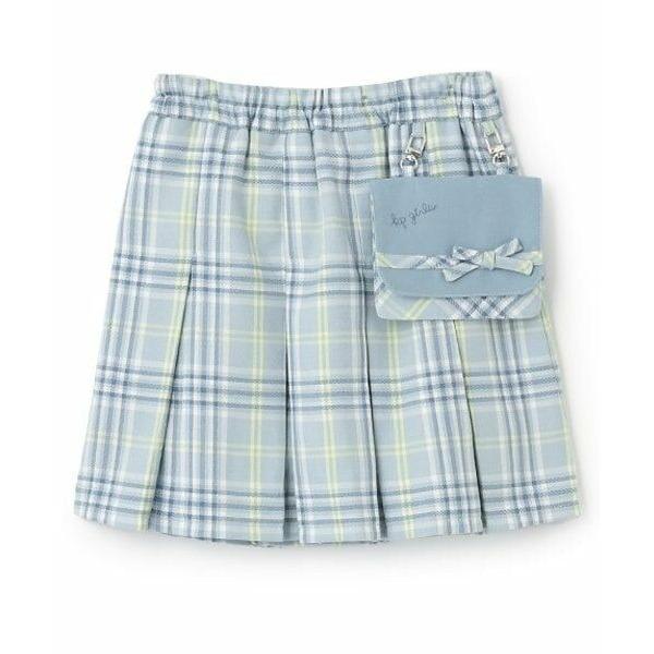 KP / ケーピー 移動ポケットつきT/Rチェックスカパン