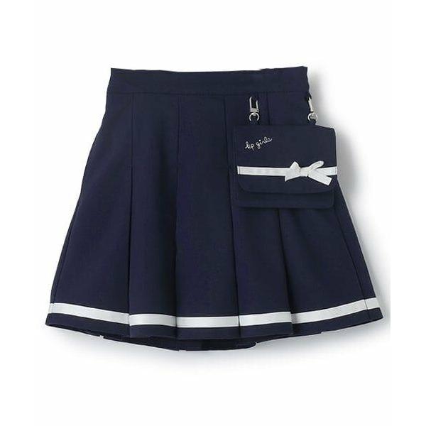 KP / ケーピー 移動ポケットつきプリーツスカパン