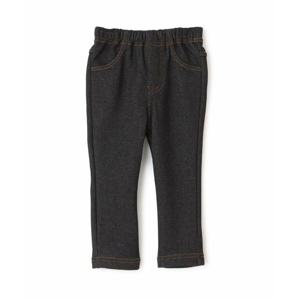 KP / ケーピー デニムニット裏シャギー パンツ