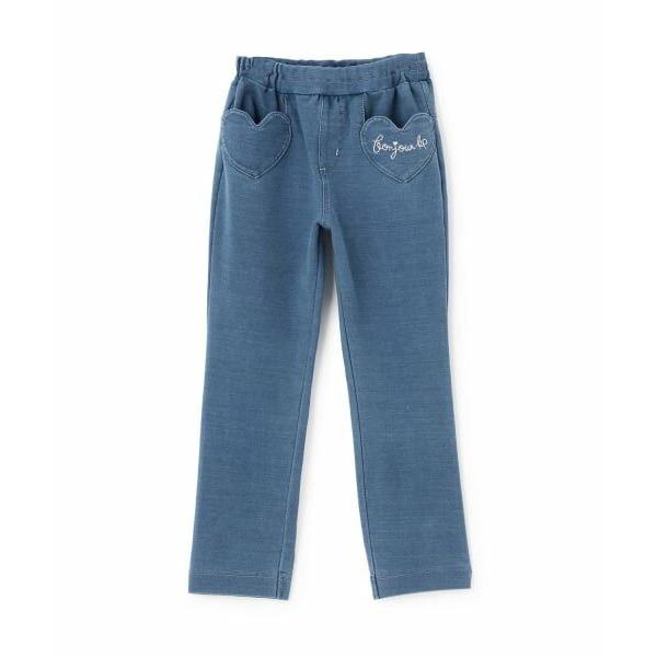 KP / ケーピー デニムニット 10分丈パンツ