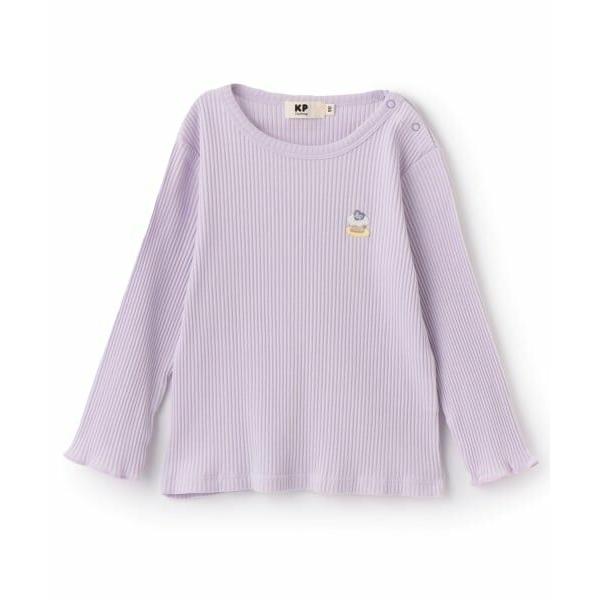 KP / ケーピー テレコ 長袖Tシャツ