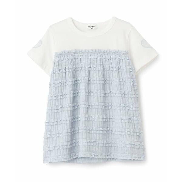 KP / ケーピー キャミソール風 ドッキングＴシャツ