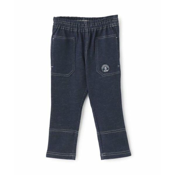 KP / ケーピー デニム風ニットツイル パンツ