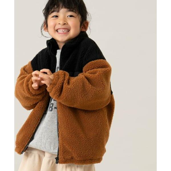 and D.petitmain / アンドディー. プティマイン ボアスタンドブルゾン/あったか/ア...